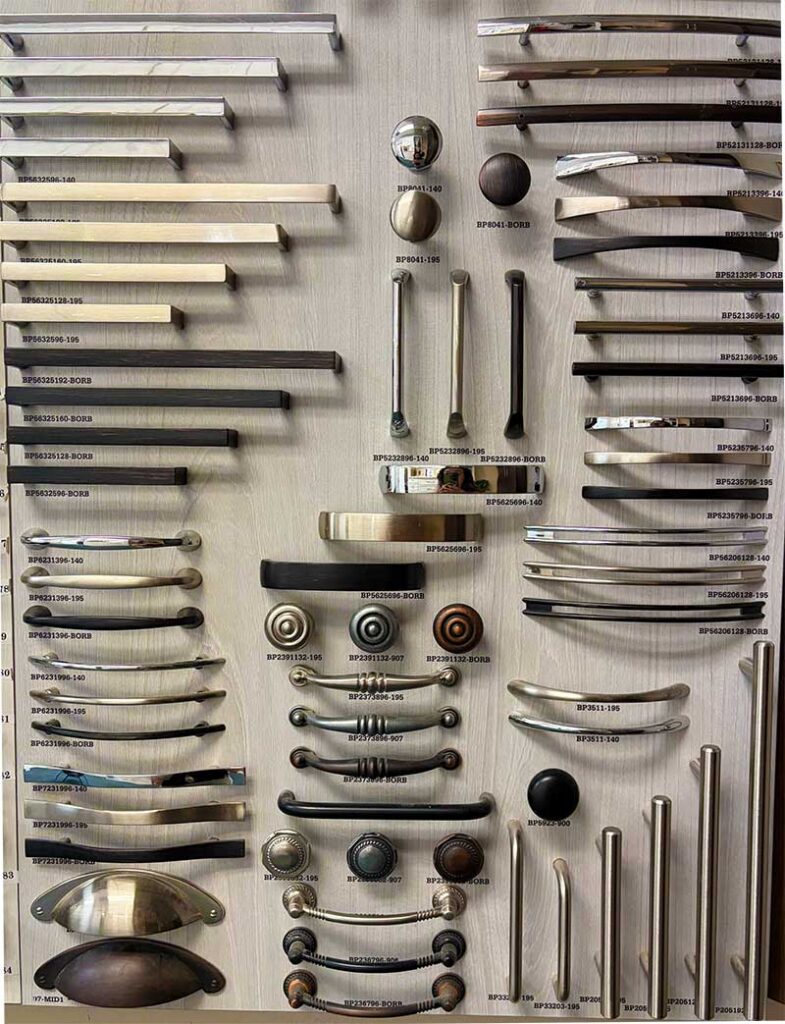 closet hardware handles